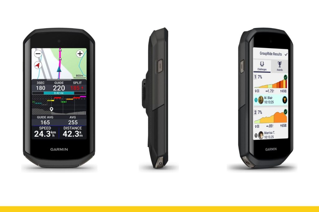 Garmin Edge 1050 coté
