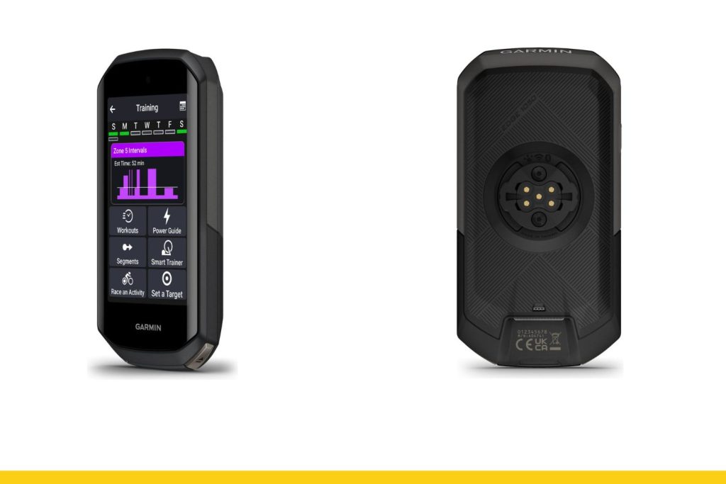 Garmin Edge 1050 arriere et profil