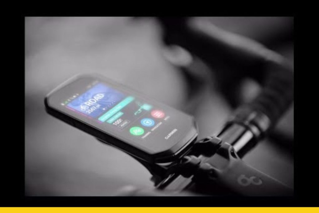 Garmin Edge 1050 sur velo